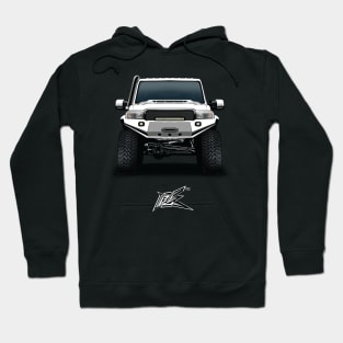 toyota lc79 lifted truck Hoodie